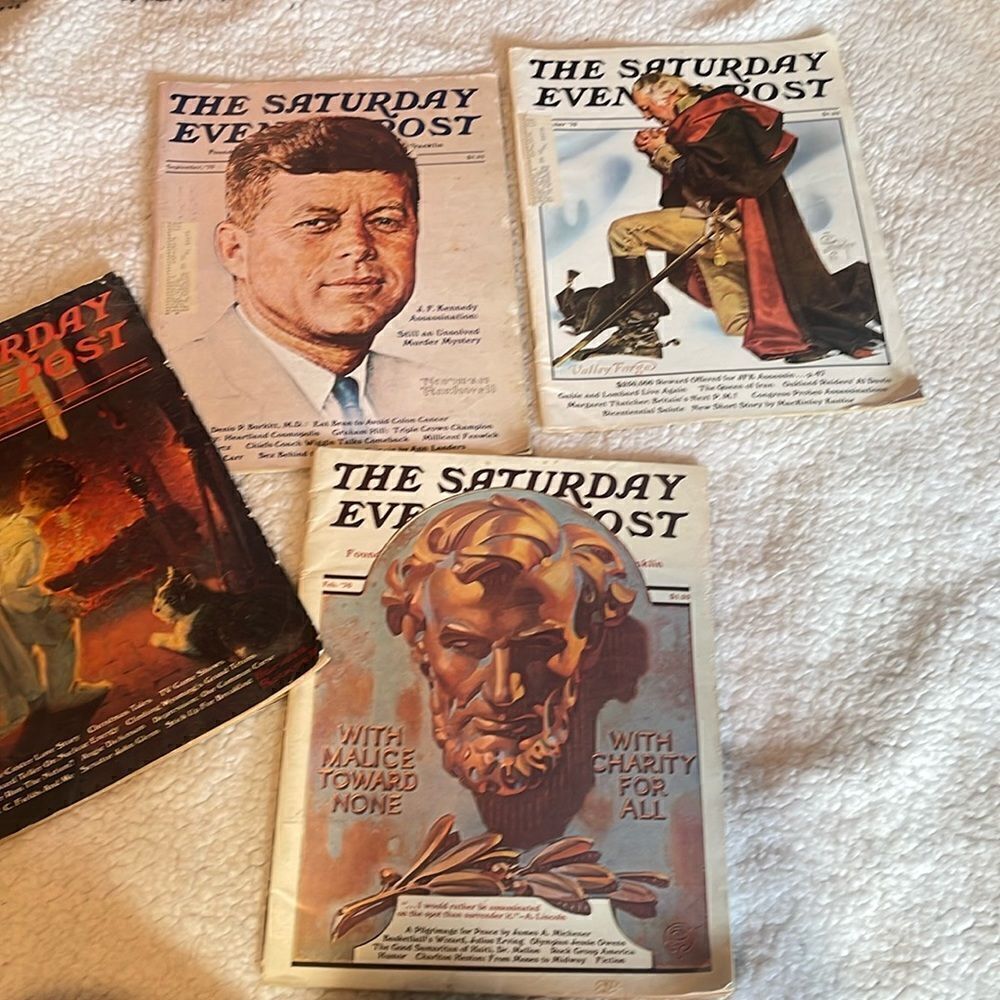 1975/- 1976  The Saturday Evening post books